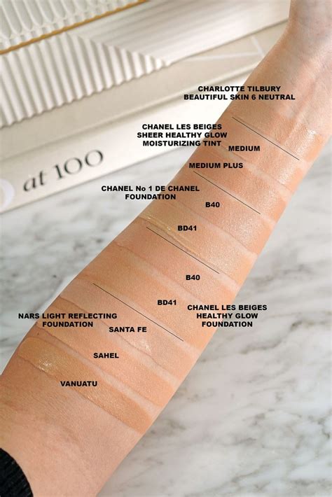 buy les beiges from chanel|chanel foundation comparison chart.